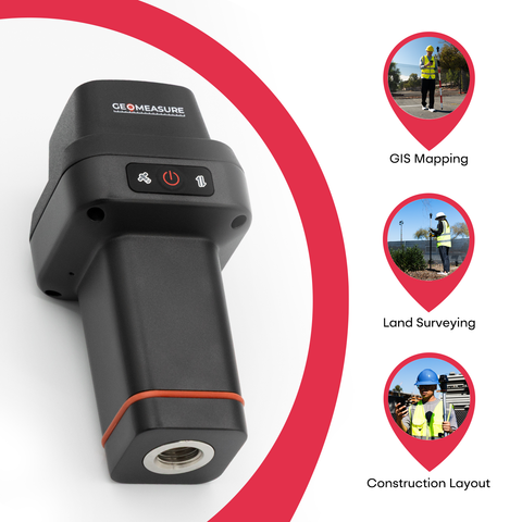 GEO‑MEASURE: Handheld GNSS RTK Receiver