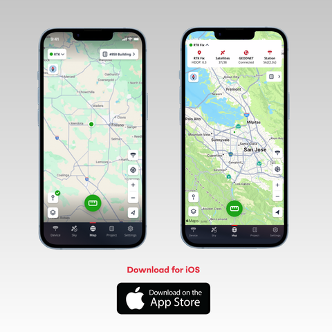 GEO‑MEASURE: Handheld GNSS RTK Receiver