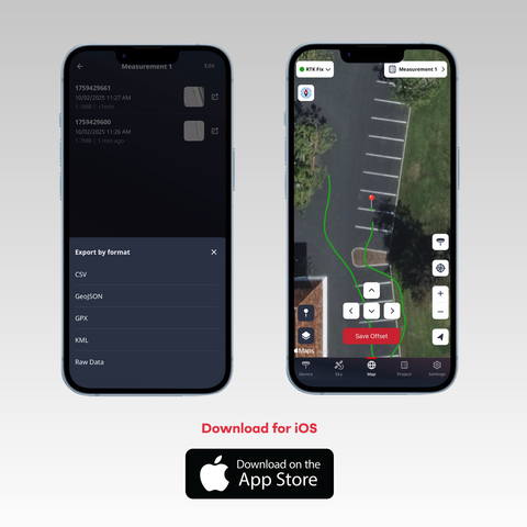 GEO‑MEASURE: Handheld GNSS RTK Receiver