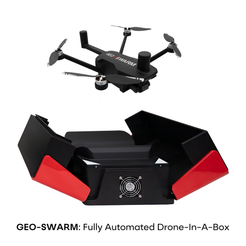 GEO-SWARM: Fully Automated Home Security Drone-In-A-Box (Pre-Order)