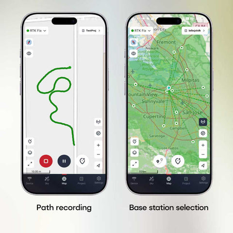 GEO‑MEASURE: Handheld GNSS RTK Receiver